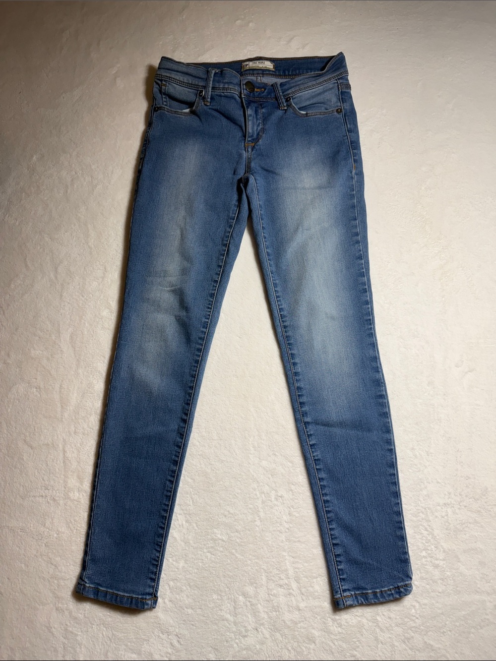 Free People Light Blue Skinny Jeans